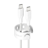 EAN 5715685027642 - PanzerGlass empower by ® Racing 60W USB-C to USB-C Cable | USB 2.0 | 2M | Silver White cable USB Blanco imagen 1