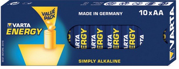 Varta Batterie Energy 10 X Aa 4106  Lr6 1.5v