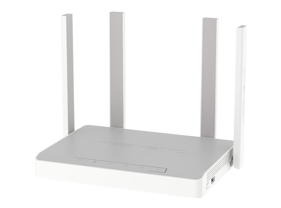 Keenetic Kn-3610 Router Inalámbrico Gigabit Ethernet Doble Banda (2,4 Ghz / 5 Ghz) Gris, Blanco