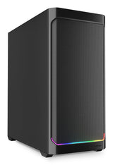 Caja Pc Sharkoon Ak4 Rgb Strip 4044951041657