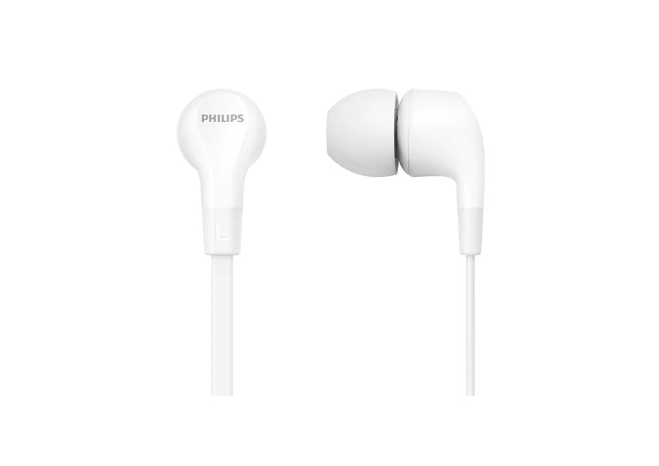 Philips Tae1105wt / 00 Auriculares Inear, Blancos