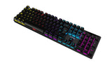 Teclado Ingles Krom Kasic Gaming Usb Mecanico Iluminacion Rgb Antighosting