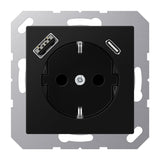 Jung A1520-15caswm Schukosteckdose M.Usb Typ Ac