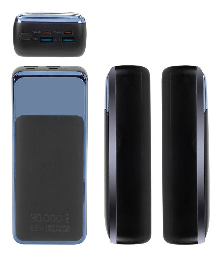 Rivacase Va1080 Qc/Pd 65w 30000 Mah Black
