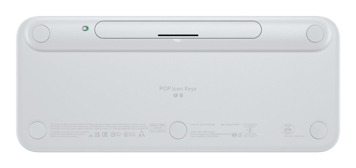 Logitech Pop Icon Keys - Off Blanco (Us)