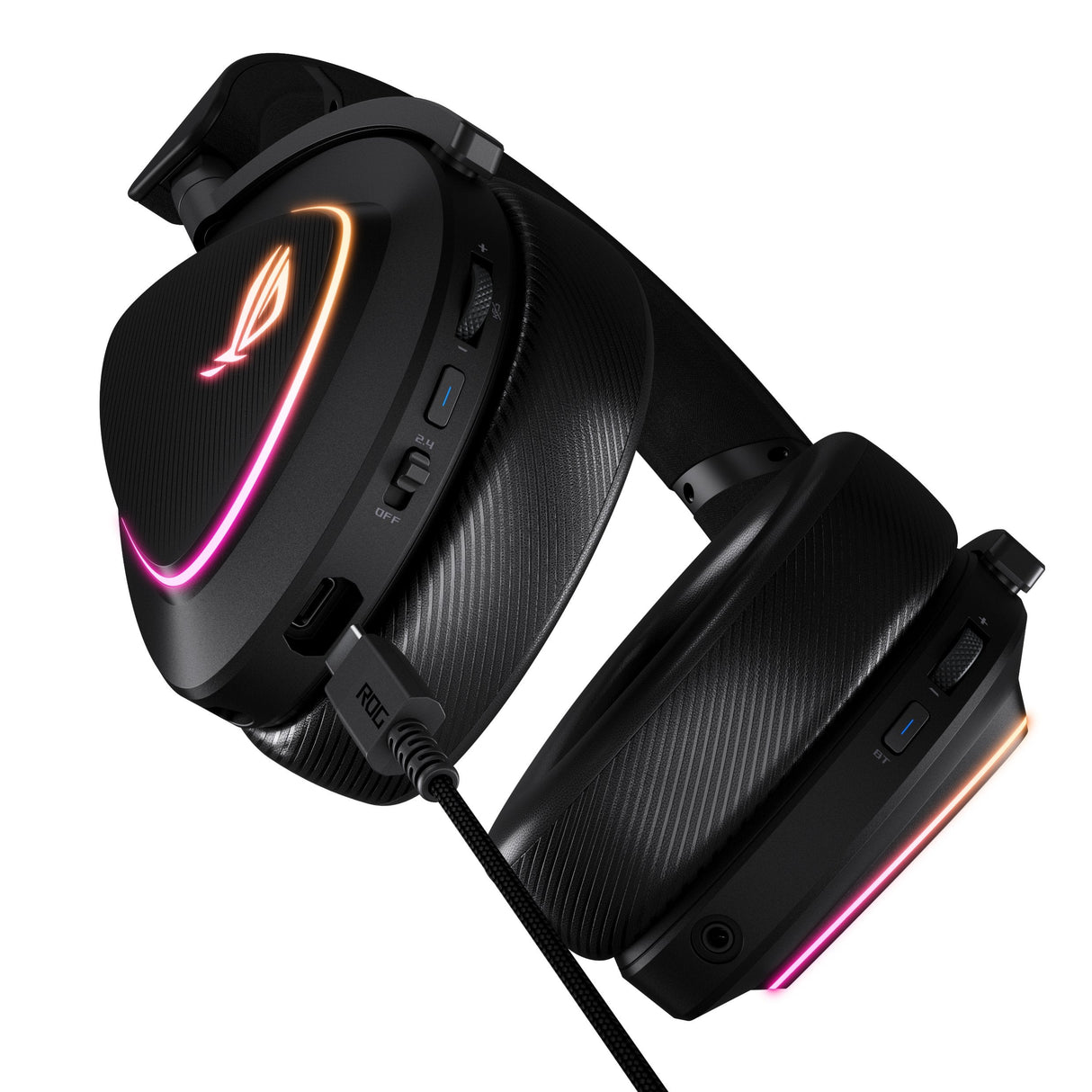 EAN 4711387604847 - ASUS ROG DELTA II Auriculares Inalámbrico y alámbrico Diadema Juego USB Tipo C Bluetooth Negro imagen 6