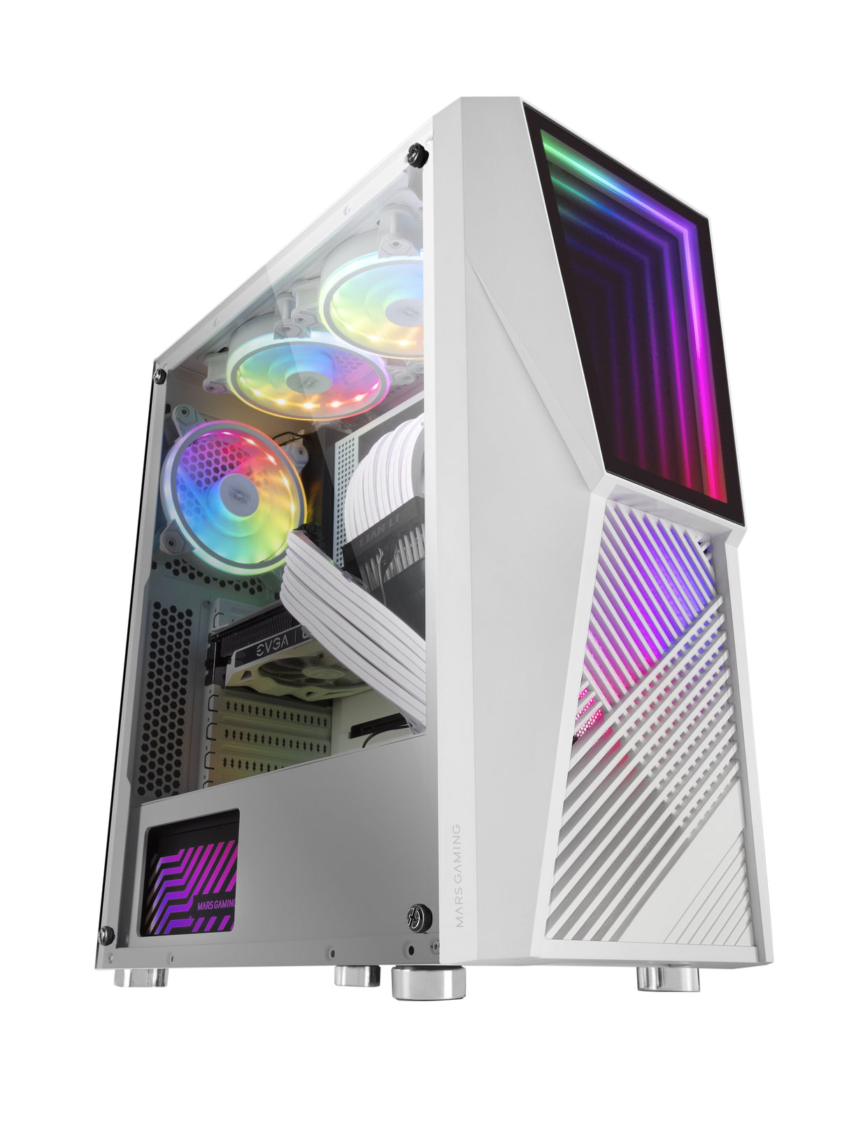 Caja Pc Marsgaming Mc777 White Atx