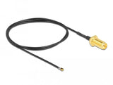 Delock Cable De Antena Rp-Sma Hembra Am Einbau A Mhf® 4l Lk Macho 1.37 50 Cm