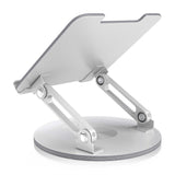 Aisens Soporte De Sobremesa Giratorio Ajustable Para Portatil / Tablet 7-13, Plata