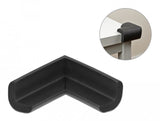 Delock Protector De Bordes De Espuma Autoadhesivo 56 X 56 X 22 Mm Negro