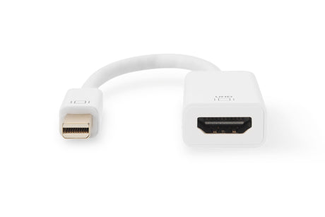 EAN 4016032427490 - Digitus AK-340416-002-W adaptador de cable de vídeo 0,2 m Mini DisplayPort HDMI tipo A (Estándar) Blanco imagen 3