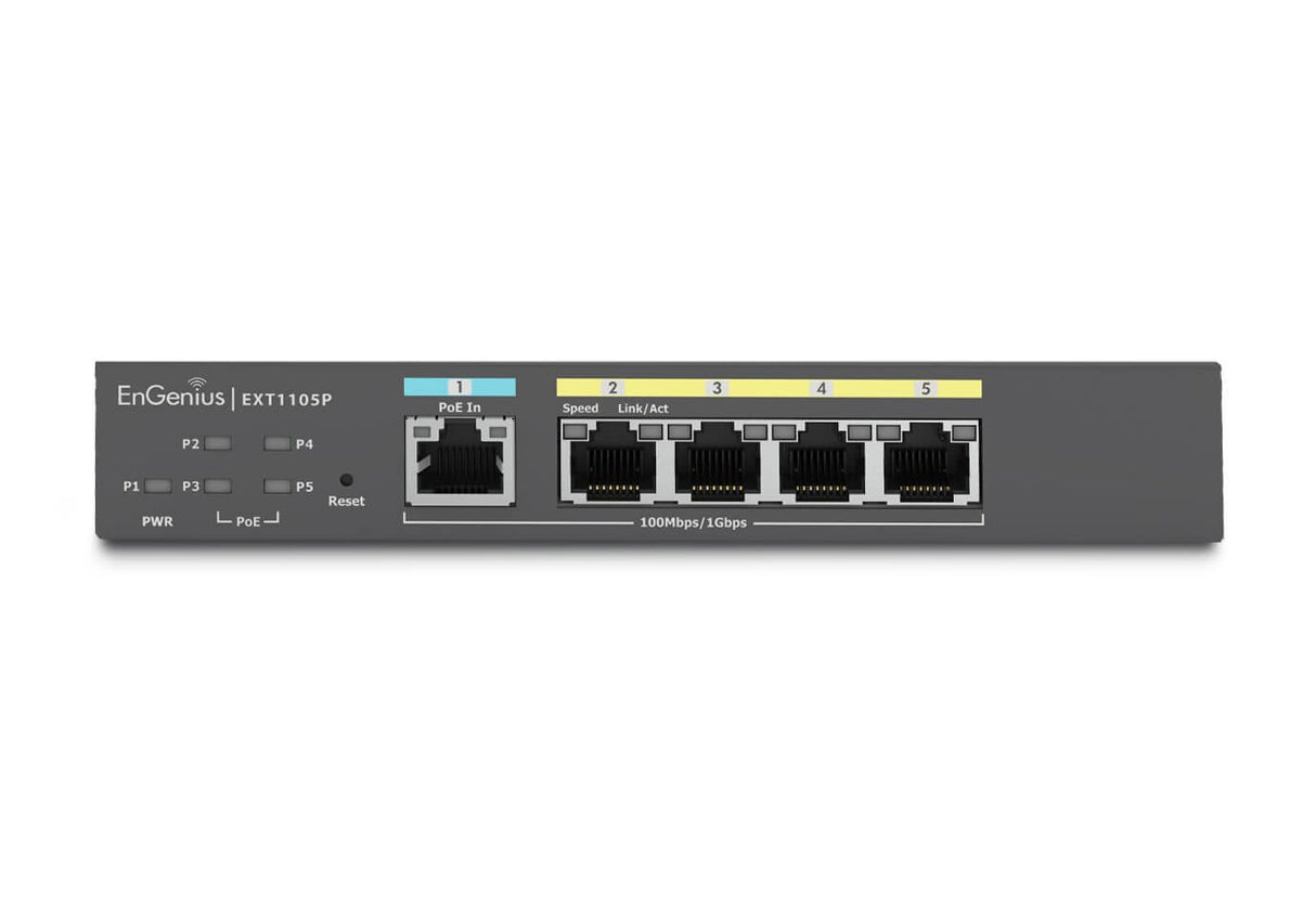 Managedsmart Switch Extender5-Port Gbe -Af/At/Btdepends On Pd Port