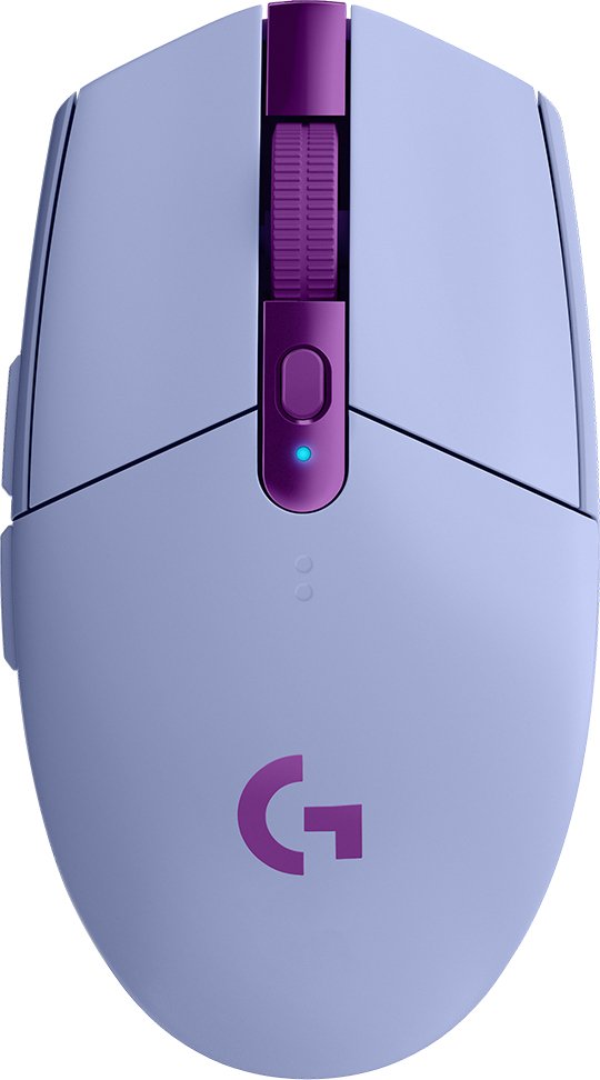 Ratón Logitech G G305  Óptico 6 Botones Inalámbrico 2.4 Ghz Receptor Inalámbrico Usb Lila