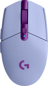 Logitech G305 Lightspeed Raton Inalambrico Usb 12000dpi - 5 Botones Programables - Uso Diestro - Color Violeta