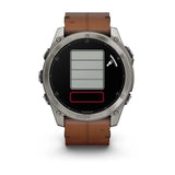 Garmin Fenix 8 3,56 Cm (1.4") Amoled 51 Mm Digital 454 X 454 Pixeles Pantalla Táctil Titanio Wifi Gps (Satélite)