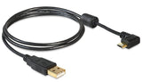 Delock 83147 Cable Usb 2.0 Usb A Micro-Usb B 1m  Negro