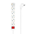 EAN 8436574706185 - AISENS A154-0535 base múltiple 1,4 m 6 salidas AC Interior imagen 1
