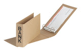 Pagna Bankringbuch 2-Ringe Din A6 Transversal 5 Cm Marrón