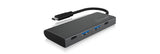 EAN 4250078170433 - ICY BOX IB-HUB1428-C31 USB 3.2 Gen 2 (3.1 Gen 2) Type-C 10000 Mbit/s Antracita, Negro imagen 2