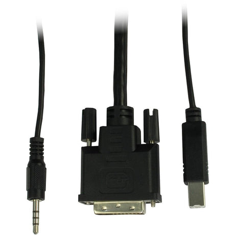 EAN 4260455645744 - Inter-Tech AS-9104DA interruptor KVM Montaje en rack Negro imagen 4