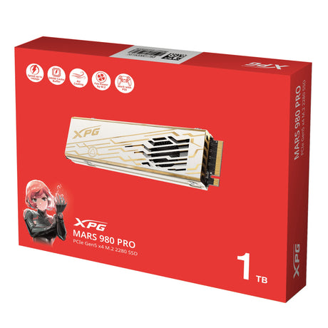 EAN 4711085949424 - ADATA SMAR-980P-1TCI unidad de estado sólido 1 TB M.2 PCI Express 5.0 NVMe 3D NAND imagen 14