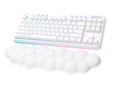 EAN 5099206098756 - Logitech G G715 teclado Juego RF Wireless + Bluetooth AZERTY Francés Blanco imagen 2