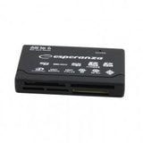 Lector De Tarjetas Externo Esperanza Ea119 - Card Reader All In One Usb 2.0