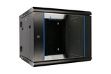 Extralink 6u 600x600 Azh Wall-Mounted Rackmount Cabinet Swing Type Black