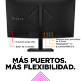 EAN 0197029618542 - OMEN by HP 31.5 inch QHD 165Hz Curved Gaming Monitor - OMEN 32c pantalla para PC 80 cm (31.5") 2560 x 144 imagen 8