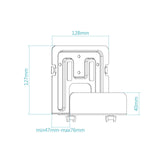 EAN 8433281012318 - TooQ TQMPM4776 soporte de CPU Soporte de CPU para instalación en pared Negro imagen 7