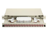 Equip Lwl-Spleisskamen 24-Port Lc-Duplex Om4 1u Komplett Gr