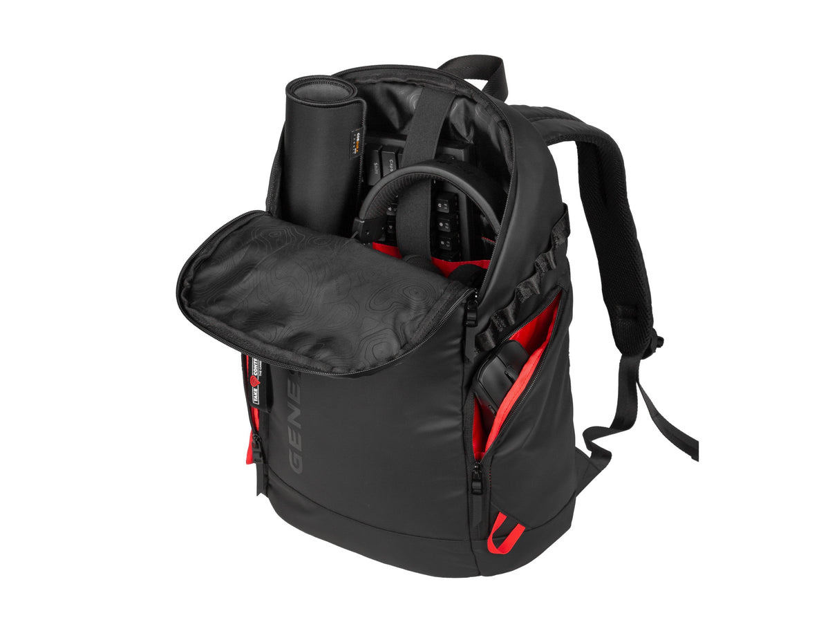 Mochila Para  Portátil Genesis Pallad 420 15.6" 18 Litros Negro