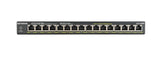 Netgear Gs316pp Switch No Administrado Gigabit Ethernet (10/100/1000) Negro Energía Sobre Ethernet (Poe)
