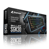 Teclado Gaming Sharkoon Shark Skiller Sgk30 Red Portugues