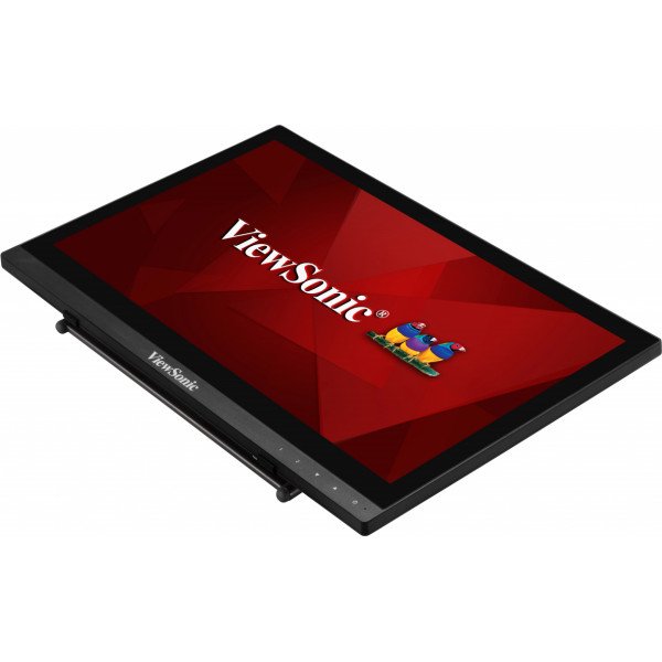 Monitor Viewsonic 15.6  Td1630-3 Tactil Negro 1xhdmi/1xvga/1xusb/1366x768/12ms/Vesa 75x75/Mmedia Td1630-3