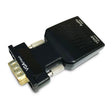 EAN 5901986046158 - Savio CL-145 VGA to HDMI converter Audio Full HD Black - Audio/Multimedia imagen 1