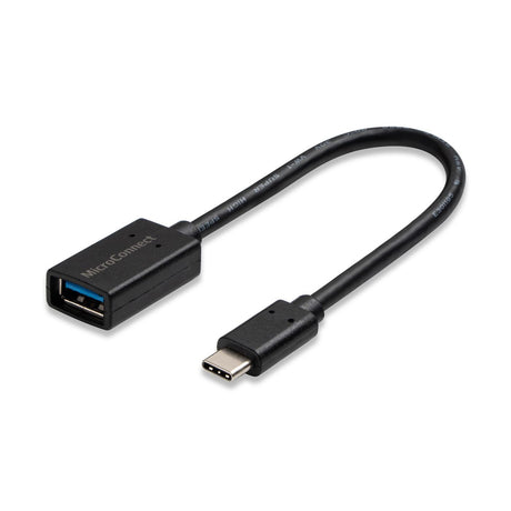 EAN 5711783784814 - Microconnect USB3.1CAF02BH cable USB USB 3.2 Gen 1 (3.1 Gen 1) 0,2 m USB C USB A Negro imagen 1