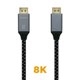 EAN 8436574704709 - AISENS A149-0434 cable DisplayPort 0,5 m Negro, Gris imagen 2