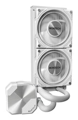 EAN 4710562744866 - Montech HyperFlow Silent 240 Procesador Sistema de refrigeración líquida todo en uno 12 cm Blanco 1 pieza imagen 4