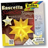 Folia Faltblätter Bascetta-Stern Midi Amarillo 32 Hojas