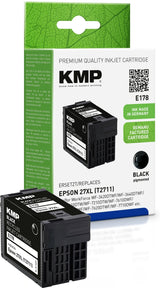 Kmp E178 Ink Cartridge Black Compatible With Epson T 2711 Xl