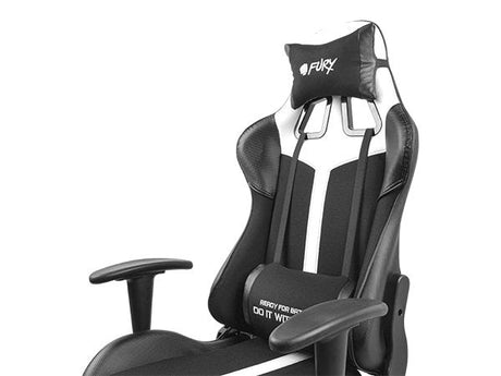 EAN 5901969426823 - FURY AVENGER XL Silla para videojuegos universal Asiento acolchado Negro, Blanco imagen 7