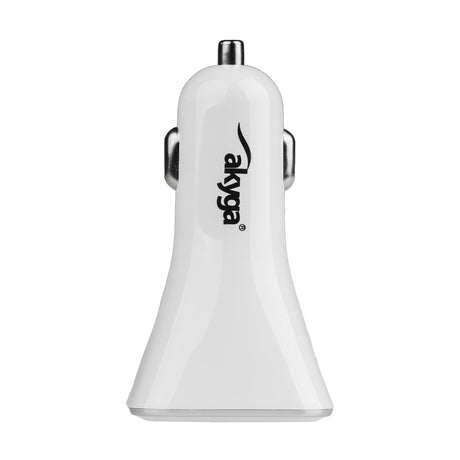 EAN 5901720133731 - Akyga AK-CH-09 cargador de dispositivo móvil GPS, Batería portátil, Smartphone, Tableta Plata, Blanco Enc imagen 2