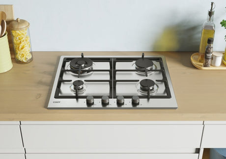 EAN 8016361967038 - Candy Idea CHG6BR4WX Acero inoxidable Integrado 60 cm Encimera de gas 4 zona(s) imagen 2
