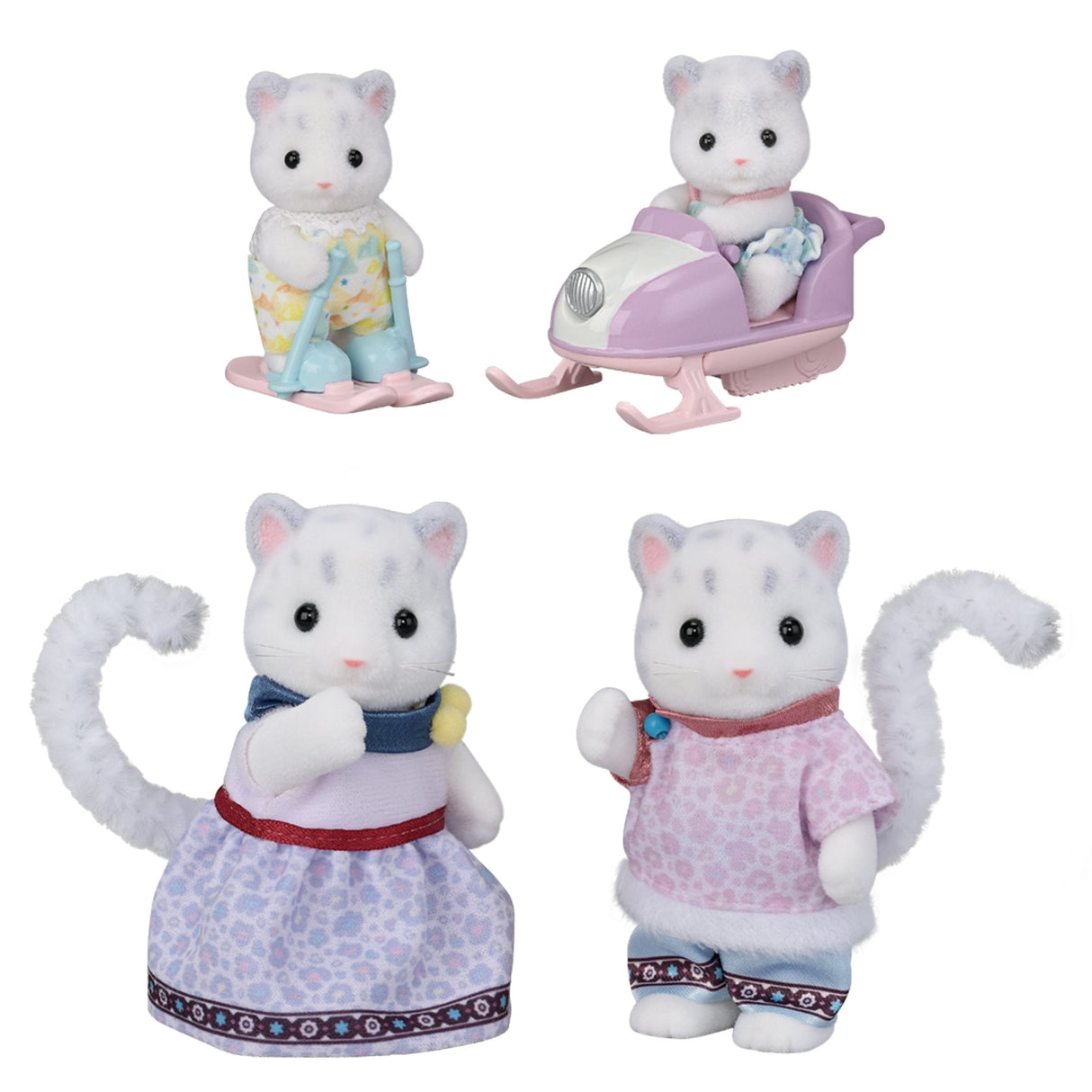Epoch Sylvanian Families - Schneeleoparden Familie 5814