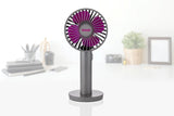 86629 Handventilator Breezy Ii Purple 4w 5 Geschwindigkeitsstufen Ø10cm