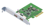 Qnap Qxp-10g2u3a Tarjeta Y Adaptador De Interfaz Interno Usb 3.2 Gen 2 [3.1 Gen 2]