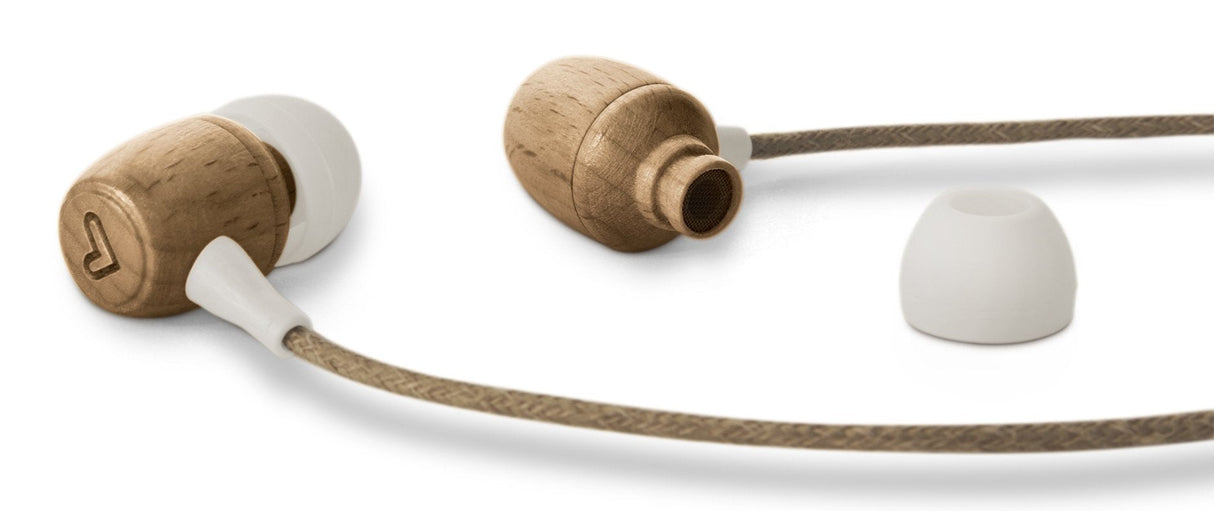 Auriculares Micro Energy Sistem Eco Bt Beech Wood