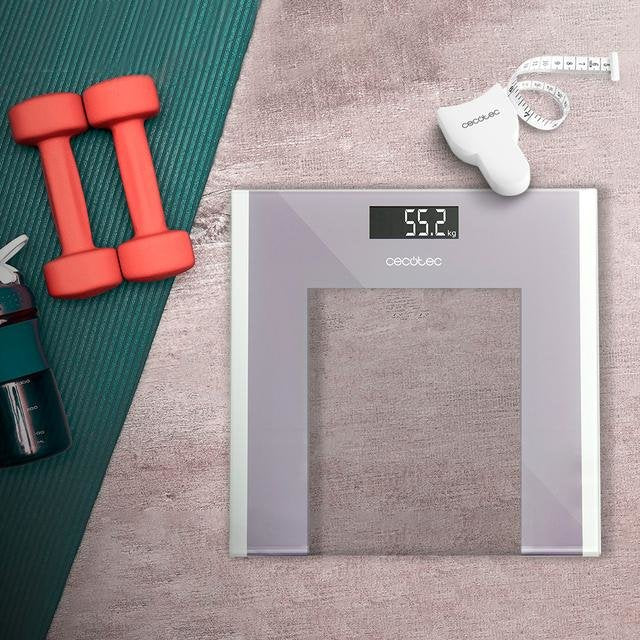 Báscula De Baño Cecotec Surface Precision Healthy Hasta 180kg Blanca