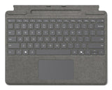 Teclado Microsoft Surface Type Cover Para Surface Pro10 Plata